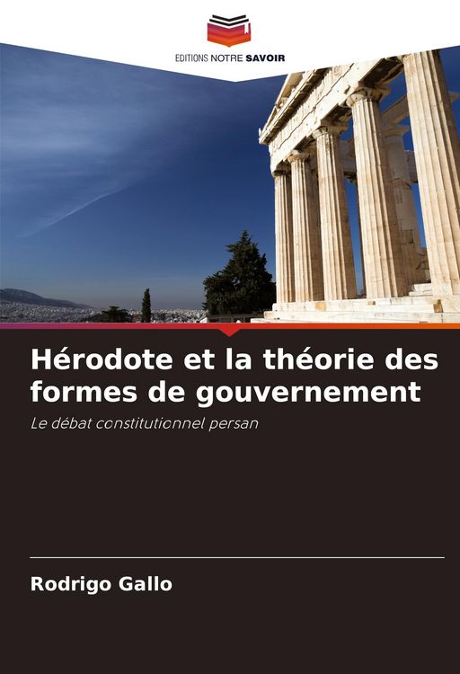 Produktbild: H&eacute;rodote et la th&eacute;orie des formes de gouvernement