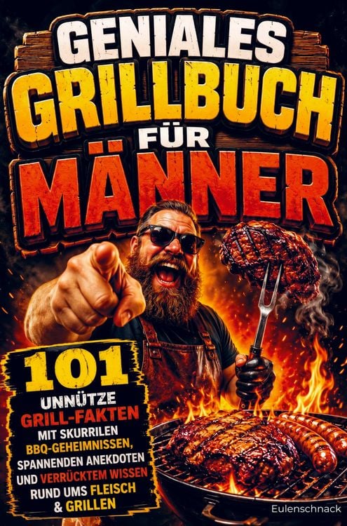 Produktbild: Geniales Grillbuch f&uuml;r M&auml;nner