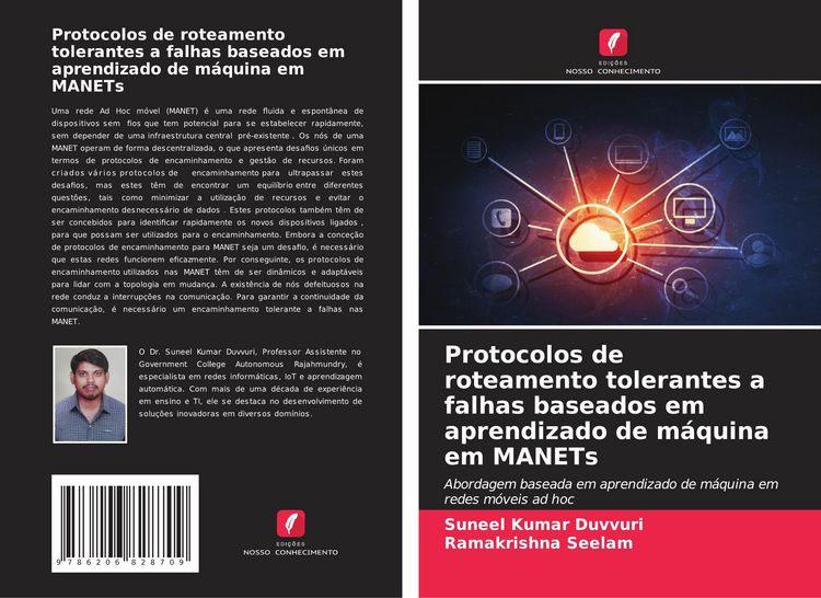 Produktbild: Protocolos de roteamento tolerantes a falhas baseados em aprendizado de m&aacute;quina em MANETs