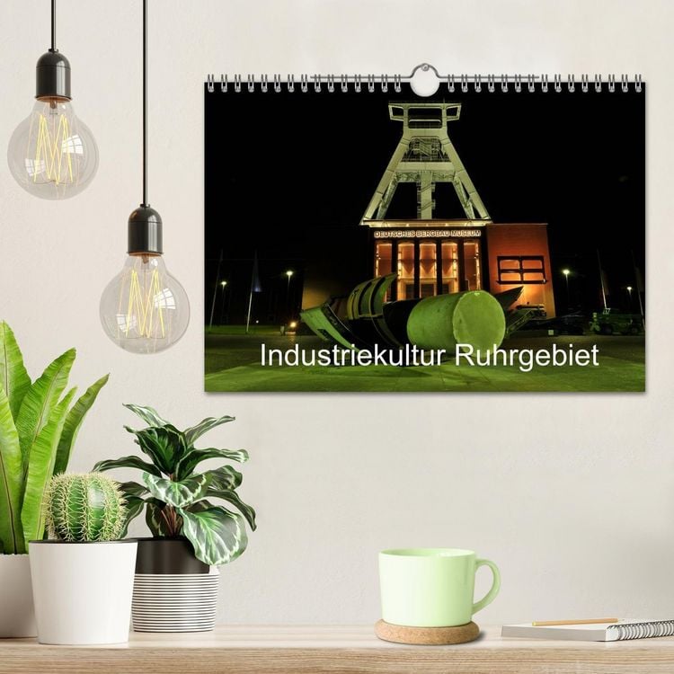 Produktbild: Industriekultur Ruhrgebiet (Wandkalender 2026 DIN A4 quer), CALVENDO Monatskalender