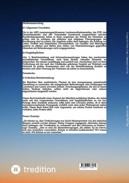 Produktbild: Medienkritik - Argumente gegen zwangsfinanzierte Propaganda