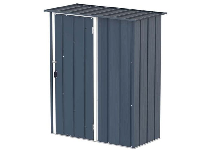Produktbild: Metall Ger&auml;tehaus 148x68 Gartenhaus Schiebet&uuml;r
