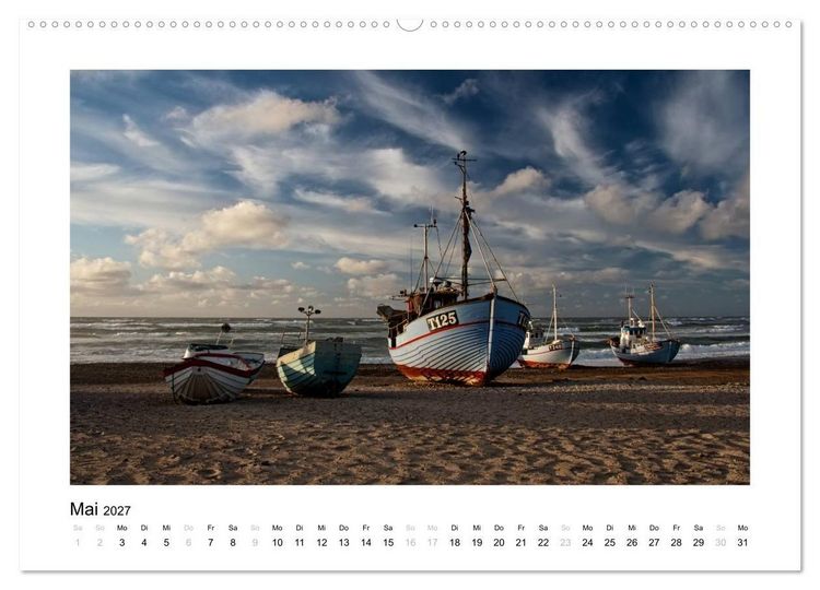 Produktbild: D&auml;nemark - Danmark (Wandkalender 2027 DIN A2 quer), CALVENDO Monatskalender