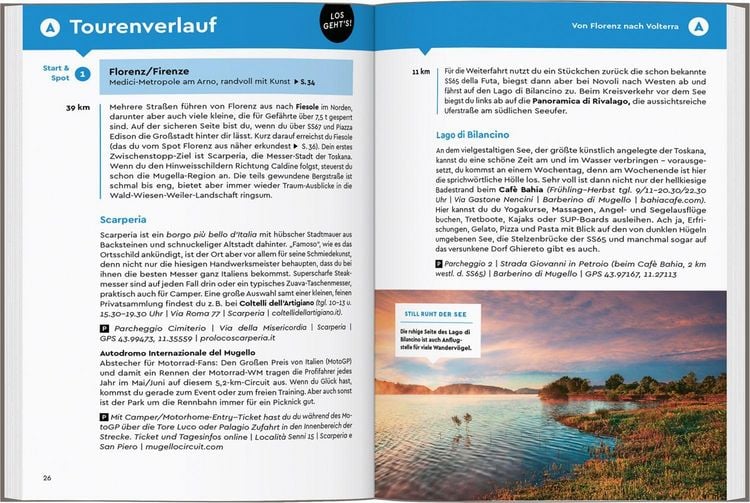 Produktbild: MARCO POLO Camper Guide Toskana, Umbrien & Marken