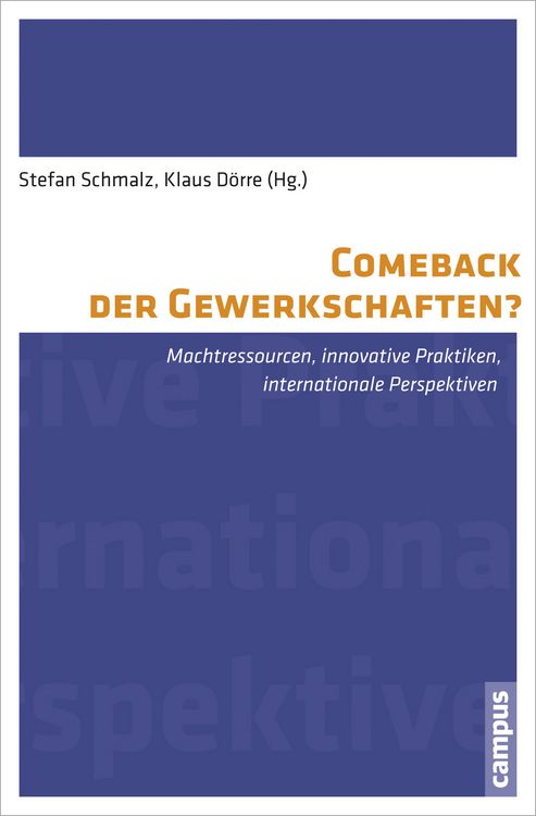 Produktbild: Comeback der Gewerkschaften?