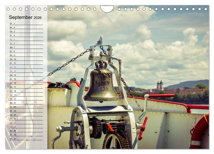 Produktbild: Unterwegs am Bodensee (Wandkalender 2026 DIN A4 quer), CALVENDO Monatskalender