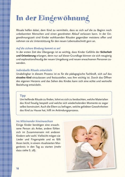 Produktbild: Spielen mit Krippenkindern: Mit Ritualen durch den Tag
