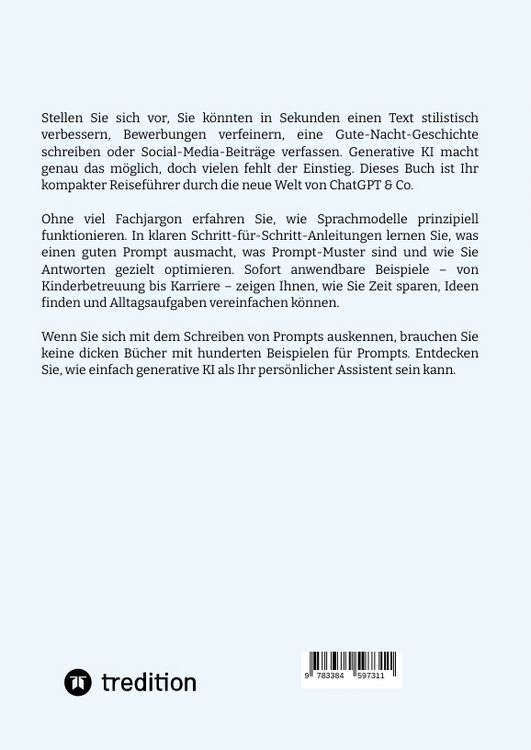 Produktbild: Generative KI f&uuml;r Einsteiger