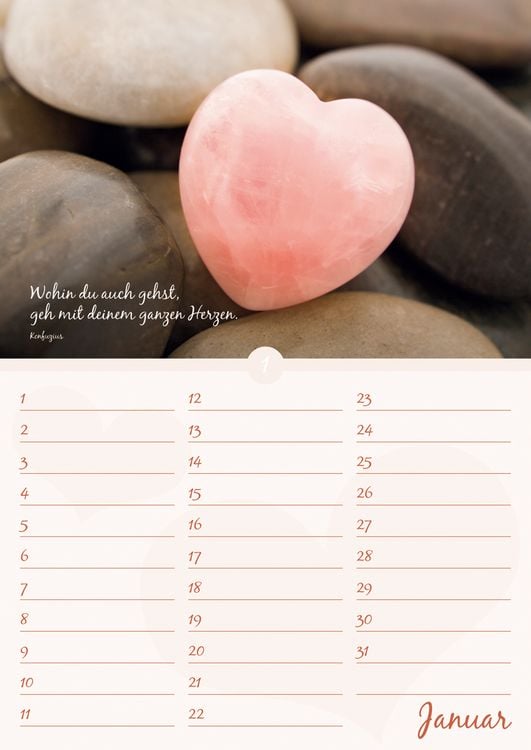 Produktbild: Geburtstagskalender Auszeit f&uuml;r die Seele - immerw&auml;hrend - (21 x 30)