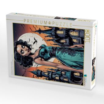 Produktbild: CALVENDO Puzzle Unschlagbar als Animateurin ist Gruselda. | 1000 Teile Lege-Gr&ouml;&szlig;e 64x48cm Foto-Puzzle f&uuml;r gl&uuml;ckliche Stunden