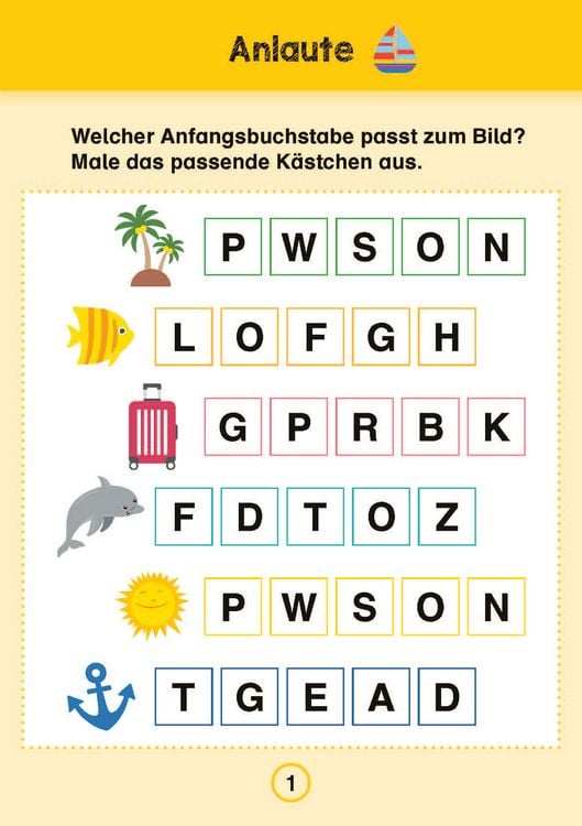 Produktbild: Mein Ferienblock - 1. Klasse