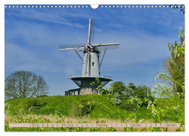 Produktbild: Zeeland - Wasser, Sand und Meer (Wandkalender 2026 DIN A3 quer), CALVENDO Monatskalender