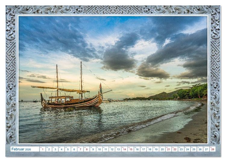 Produktbild: Bali, die unvergleichliche Sch&ouml;nheit (hochwertiger Premium Wandkalender 2026 DIN A2 quer), Kunstdruck in Hochglanz