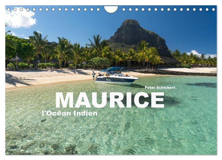 Produktbild: Maurice - l'Oc&eacute;an Indien (Calendrier mural 2026 DIN A4 vertical), CALVENDO calendrier mensuel