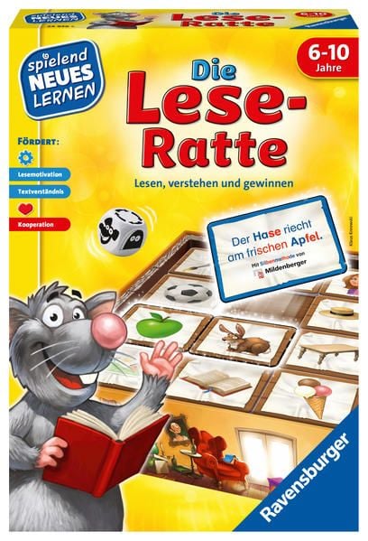 Produktbild: Die Lese-Ratte - Kinderspiel ab 6 Jahre