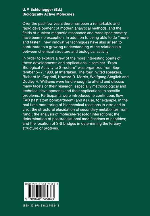 Produktbild: Biologically Active Molecules