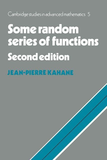 Produktbild: Some Random Series of Functions