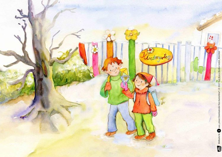 Produktbild: Unser Osterkalender f&uuml;rs Kamishibai