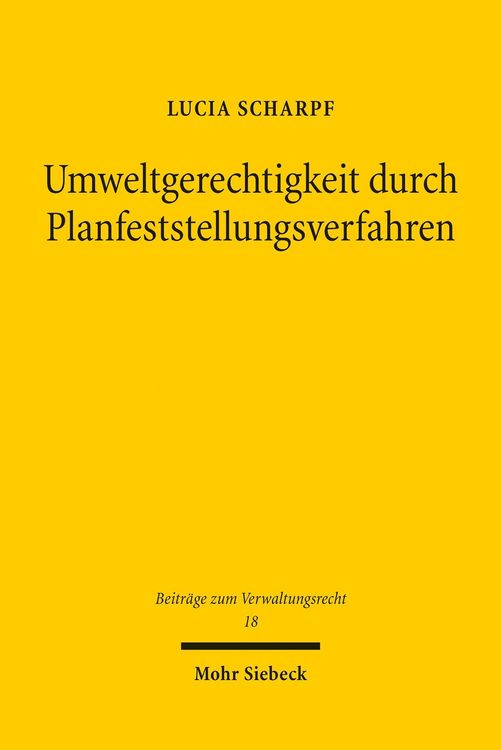 Produktbild: Umweltgerechtigkeit durch Planfeststellungsverfahren