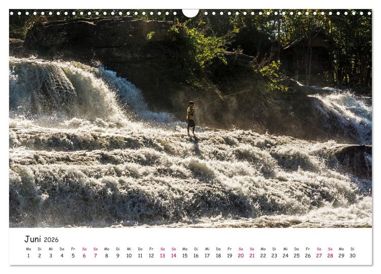 Produktbild: Laos - Im Herzen Indochinas (Wandkalender 2026 DIN A3 quer), CALVENDO Monatskalender