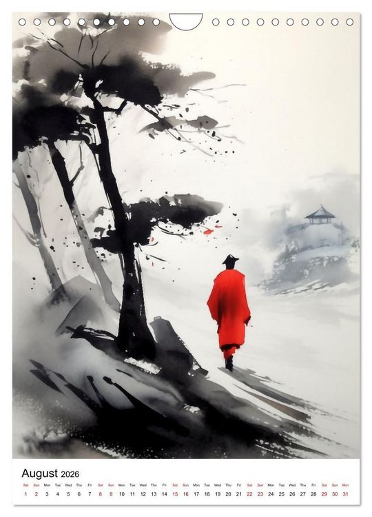 Produktbild: Zen Serenity (Wall Calendar 2026 DIN A4 portrait), CALVENDO 12 Month Wall Calendar