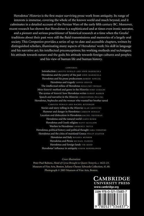 Produktbild: The Cambridge Companion to Herodotus