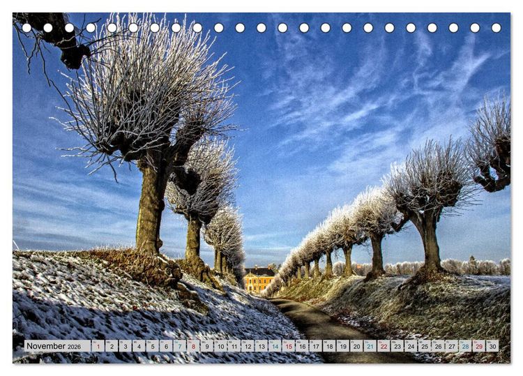 Produktbild: Schloss Bothmer - Kl&uuml;tzer Schlossimpressionen (Tischkalender 2026 DIN A5 quer), CALVENDO Monatskalender