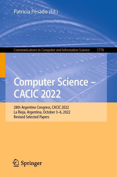 Produktbild: Computer Science - CACIC 2022