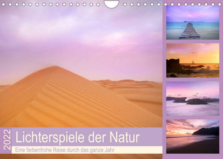 Produktbild: Lichterspiele der Natur (Wandkalender 2022 DIN A4 quer)