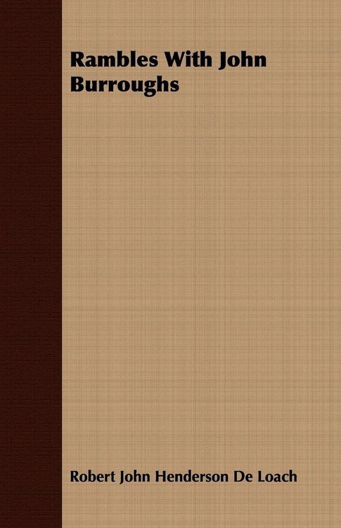 Produktbild: Rambles with John Burroughs
