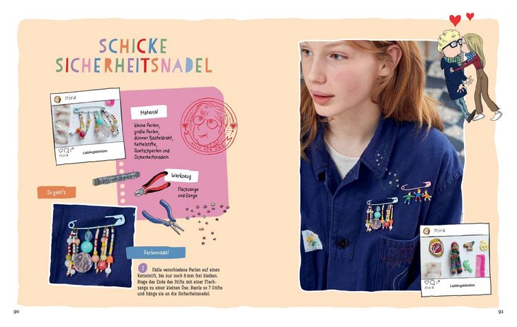 Produktbild: Mira macht Sachen &ndash; #basteln #stricken #bauen #kreativsein #zeichnen #n&auml;hen