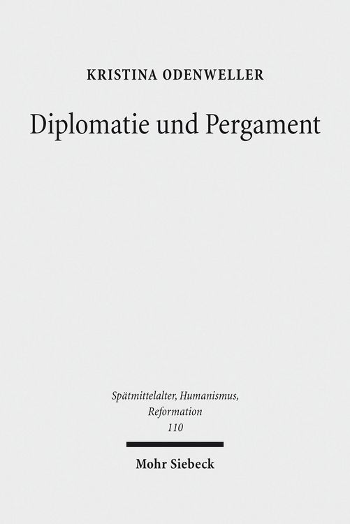 Produktbild: Diplomatie und Pergament