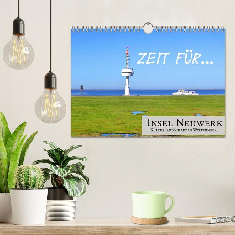 Produktbild: Zeit f&uuml;r... Insel Neuwerk - Kulturlandschaft im Wattenmeer (Wandkalender 2026 DIN A4 quer), CALVENDO Monatskalender