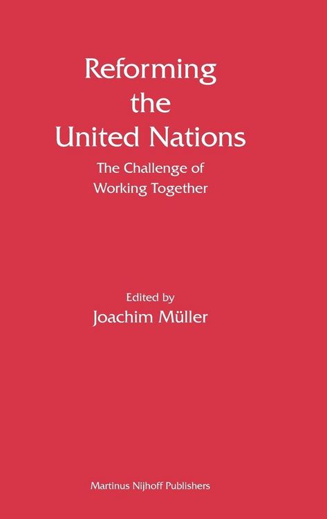 Produktbild: Reforming the United Nations