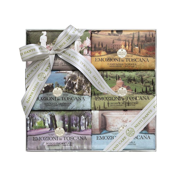 Produktbild: Seife Emozione in Toscana Soap Kit (6 verschiedene Seifen im Set)
