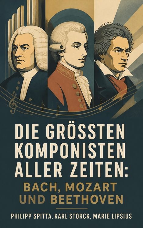 Produktbild: Die gr&ouml;&szlig;ten Komponisten aller Zeiten: Bach, Mozart und Beethoven