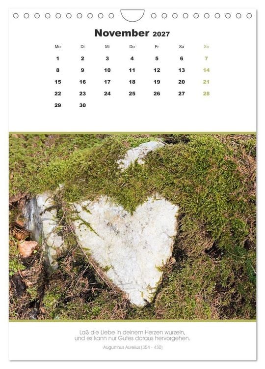 Produktbild: Attraktive Herzmotive 2027 (Wandkalender 2027 DIN A4 hoch), CALVENDO Monatskalender