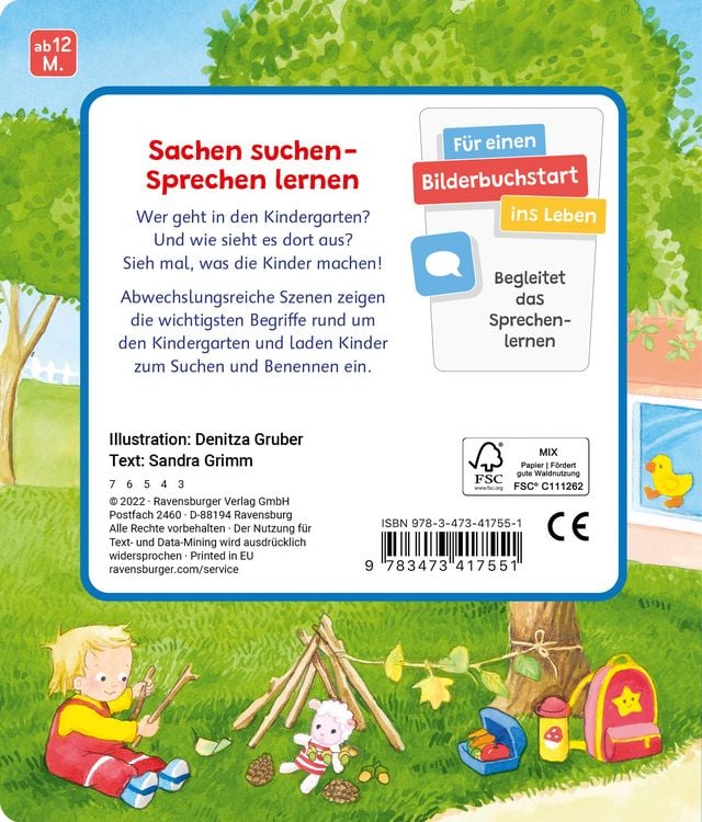 Produktbild: Mein erstes Sachen suchen: Mein Kindergarten