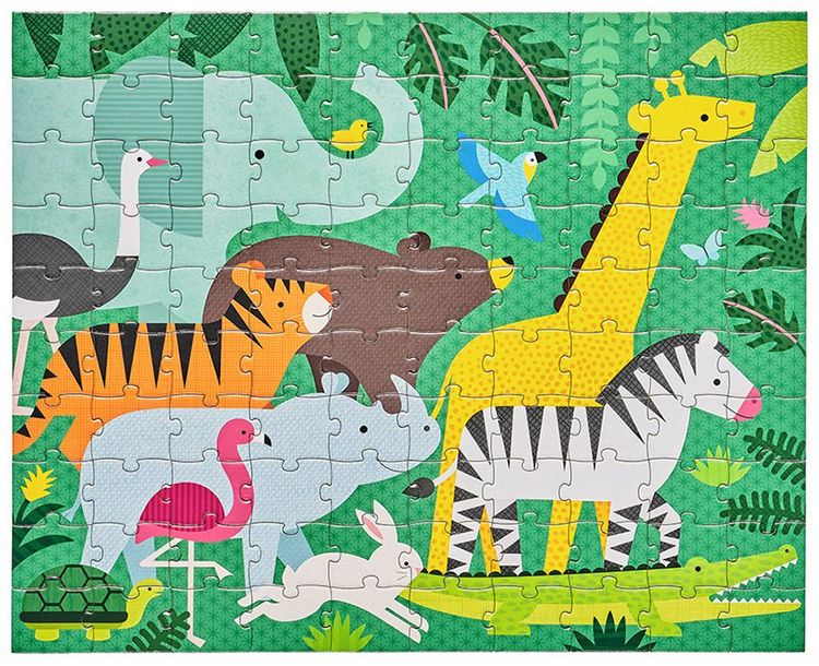 Produktbild: Animal Menagerie Two-Sided On-The-Go Puzzle