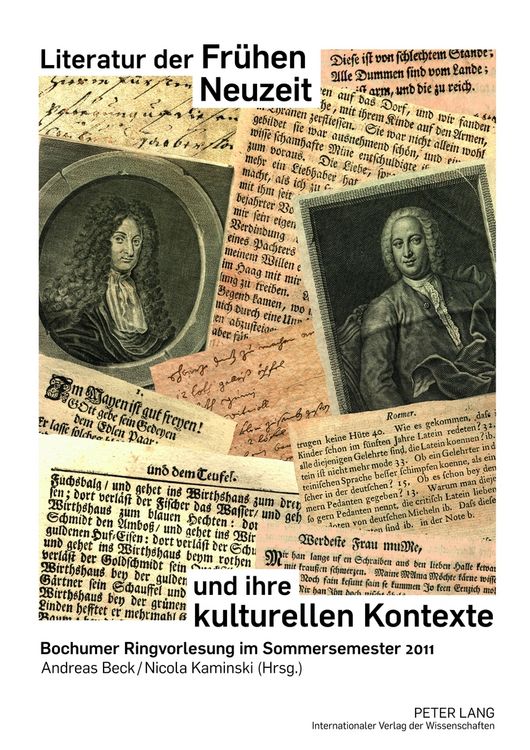 Produktbild: Literatur der Fruehen Neuzeit und ihre kulturellen Kontexte