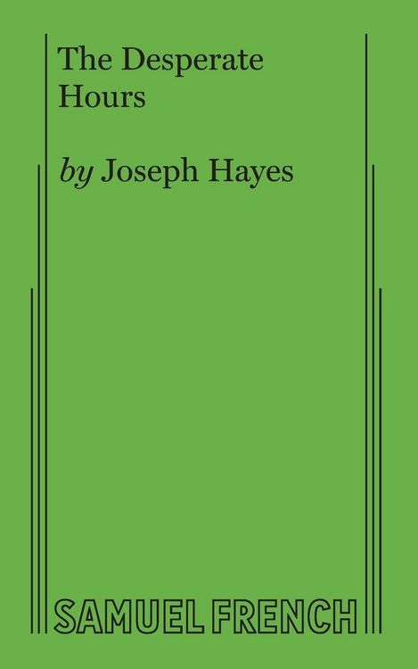 Produktbild: The Desperate Hours