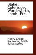 Produktbild: Blake, Coleridge, Wordsworth, Lamb, Etc.