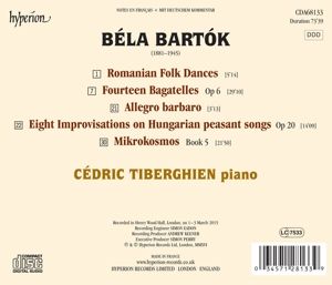 Produktbild: Mikrokosmos Buch 5/14 Bagatellen/Allegro barbaro/+