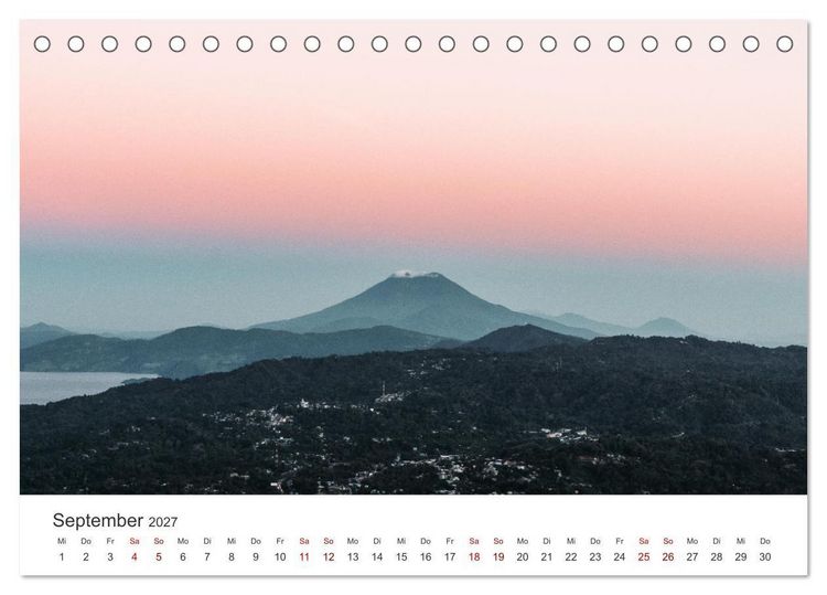 Produktbild: El Salvador - Unber&uuml;hrte und wundersch&ouml;ne Natur. (Tischkalender 2027 DIN A5 quer), CALVENDO Monatskalender