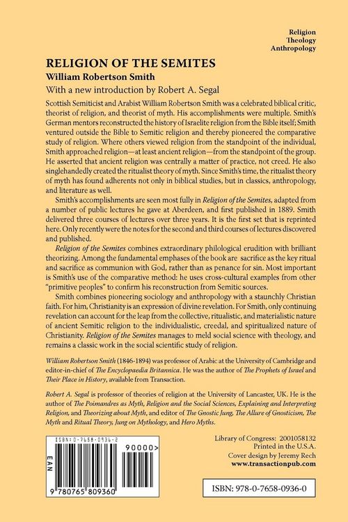 Produktbild: Religion of the Semites