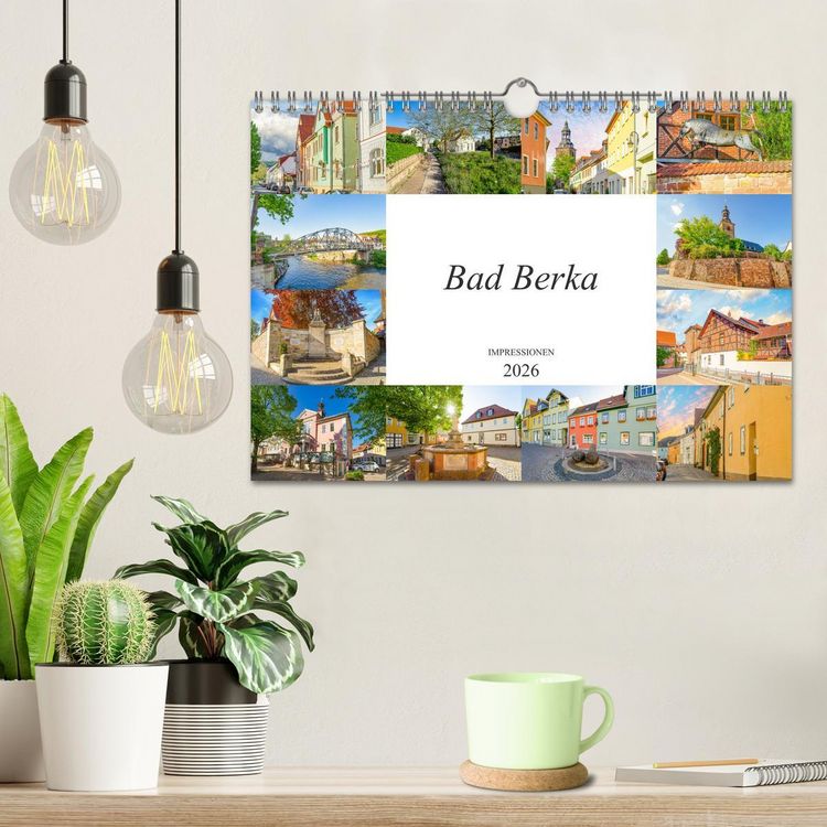 Produktbild: Bad Berka Impressionen (Wandkalender 2026 DIN A4 quer), CALVENDO Monatskalender