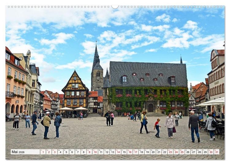 Produktbild: Im wundersch&ouml;nen Harz (hochwertiger Premium Wandkalender 2026 DIN A2 quer), Kunstdruck in Hochglanz