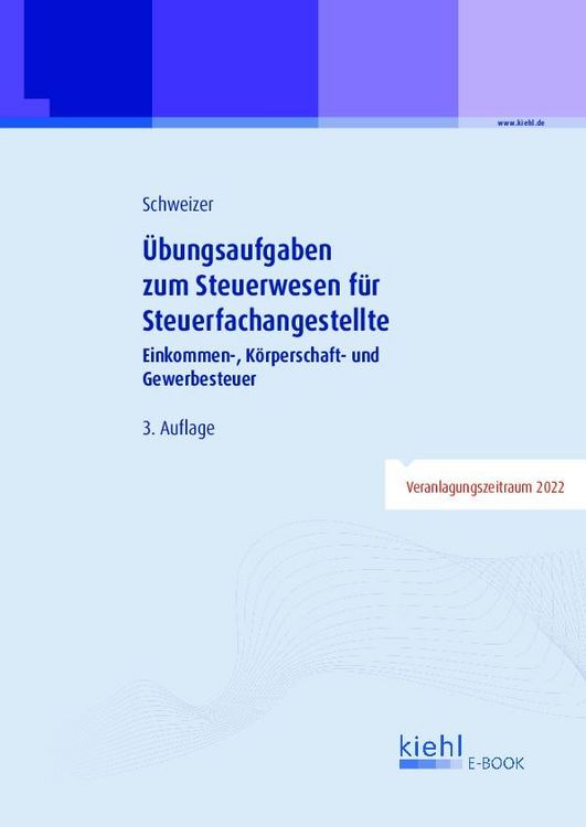 Produktbild: &Uuml;bungsaufgaben zum Steuerwesen f&uuml;r Steuerfachangestellte