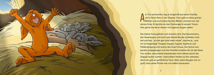 Produktbild: Tigerhase - Ein Kinderbuch &uuml;ber Freundschaft und Zusammenhalt.
