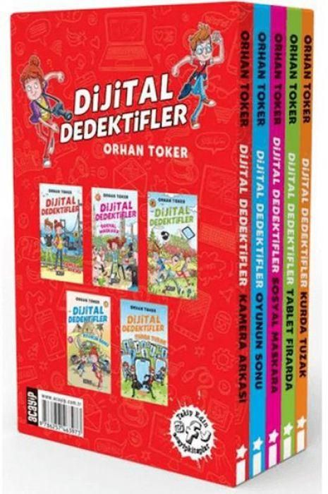 Produktbild: Dijital Dedektifler - 5 Kitap Set
